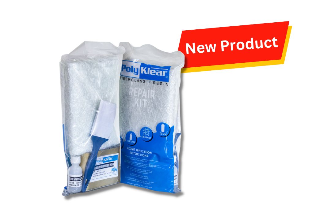 Poly Klear POLYKLEAR FIBERGLASS REPAIR KIT 500G – SEA Olympus Marketing Inc.